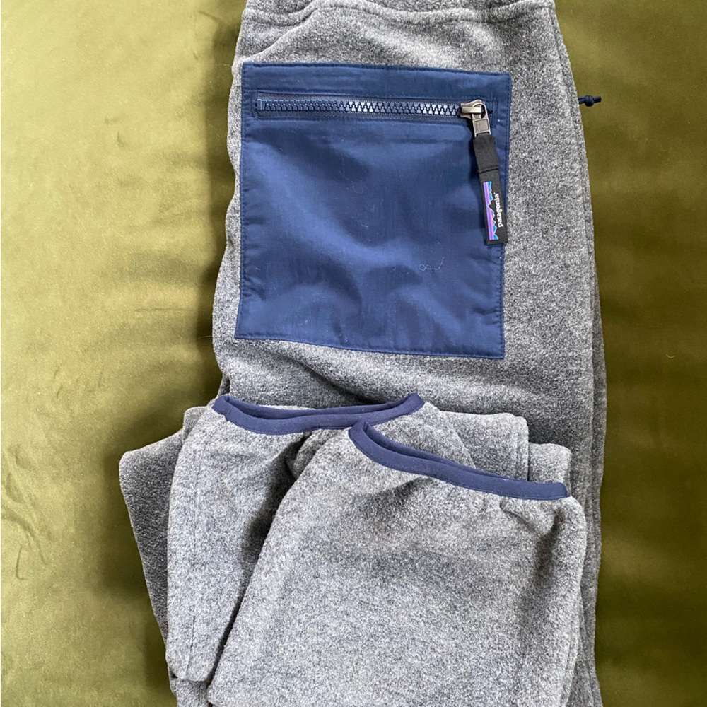 Patagonia Synchilla Sweat Pants S - Nickel
